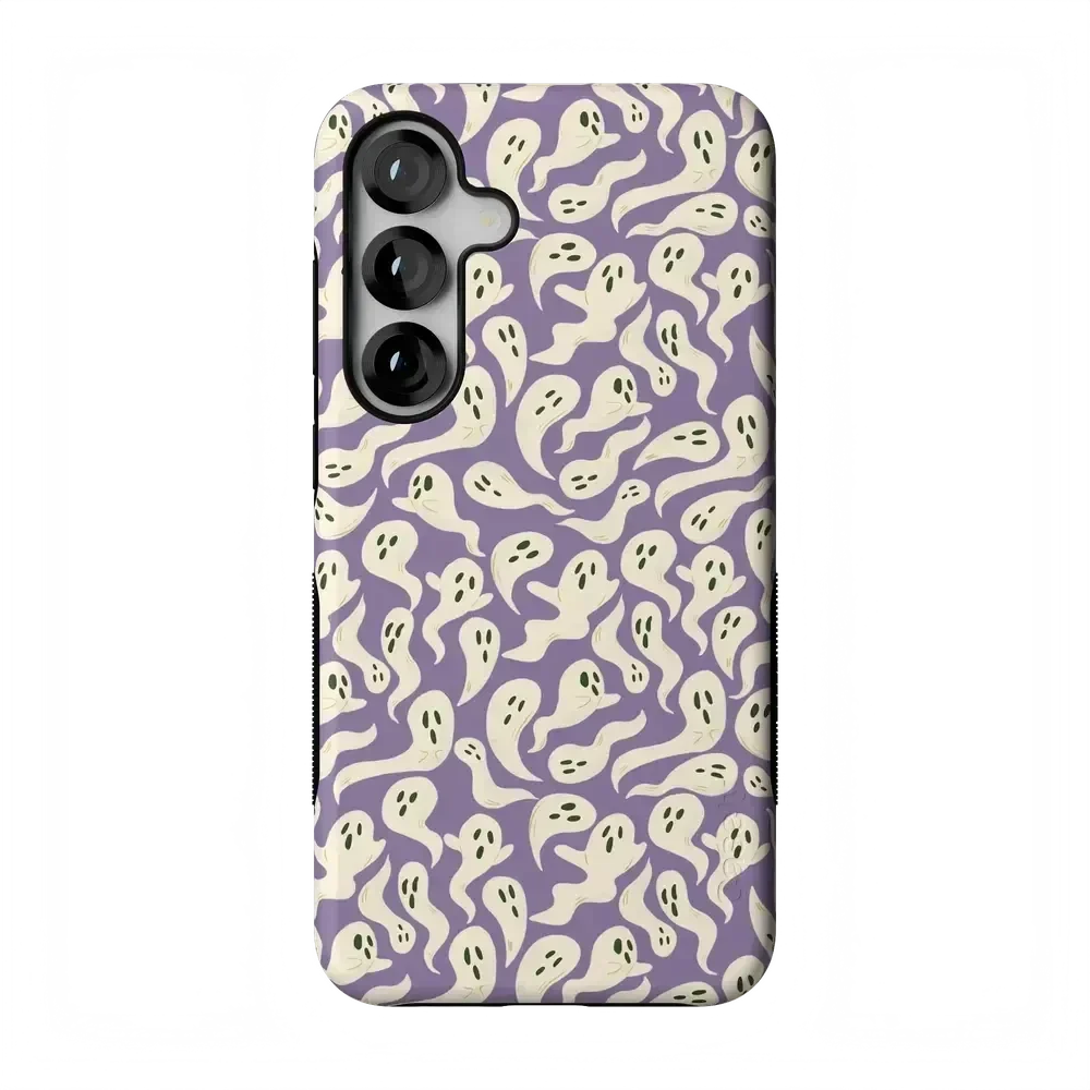 All Boo'd Up | Purple Ghost Case Phone Case get.casely Bold Flex + MagSafe® Galaxy S25 Plus