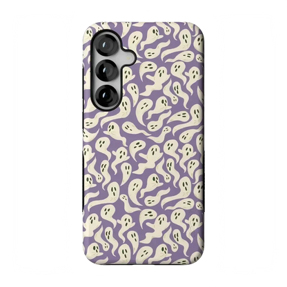 All Boo'd Up | Purple Ghost Case Phone Case get.casely Bold Flex + MagSafe® Galaxy S25 Plus