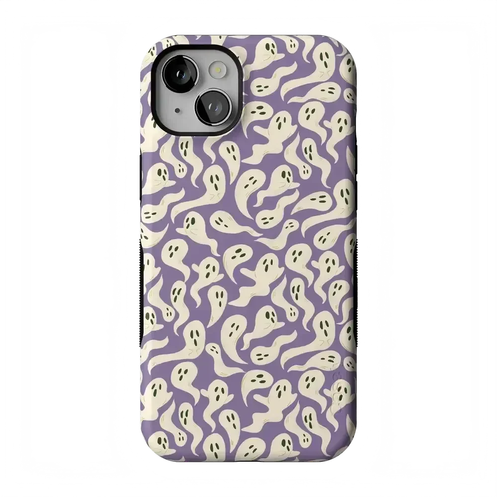 All Boo'd Up | Purple Ghost Case Phone Case get.casely Bold Flex + MagSafe® iPhone 14 Plus