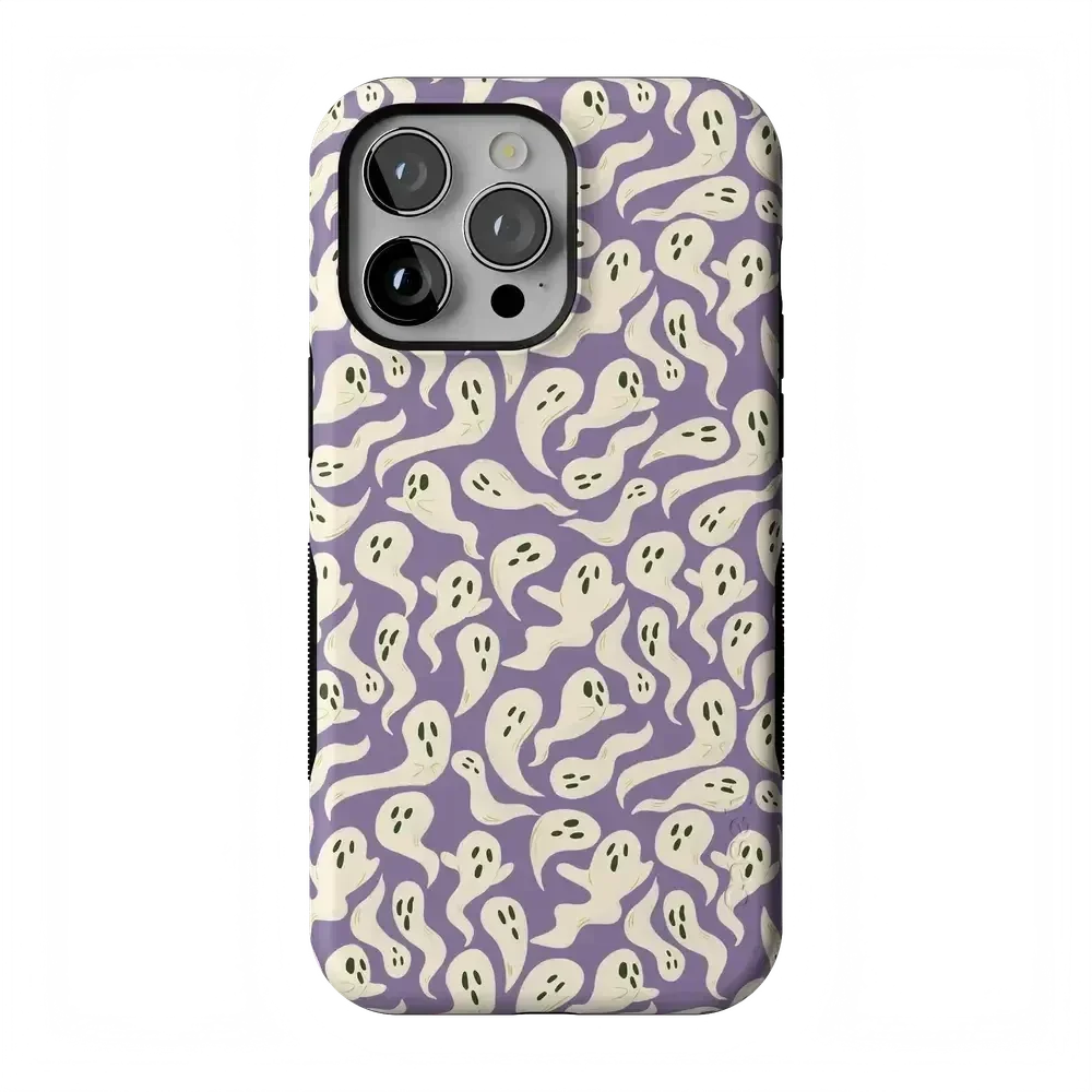 All Boo'd Up | Purple Ghost Case Phone Case get.casely Bold Flex + MagSafe® iPhone 14 Pro Max