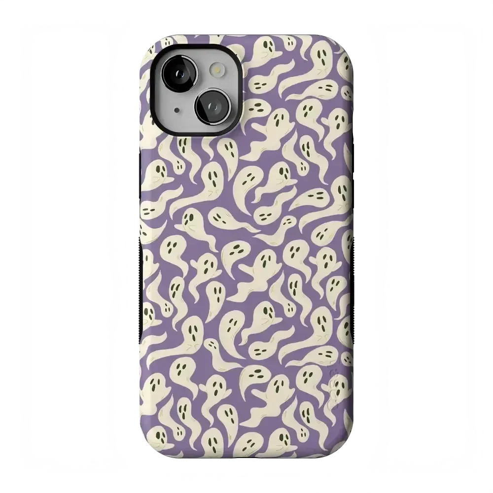 All Boo'd Up | Purple Ghost Case Phone Case get.casely Bold Flex + MagSafe® iPhone 15 Plus