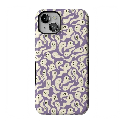 All Boo'd Up | Purple Ghost Case Phone Case get.casely Bold Flex + MagSafe® iPhone 15 Plus