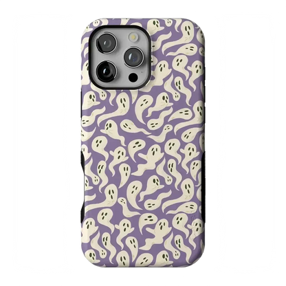 All Boo'd Up | Purple Ghost Case Phone Case get.casely Bold Flex + MagSafe® iPhone 16 Pro Max