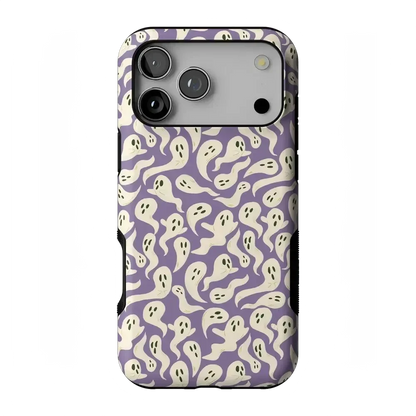 All Boo'd Up | Purple Ghost Case Phone Case get.casely Bold Flex + MagSafe® iPhone 17 Pro Max