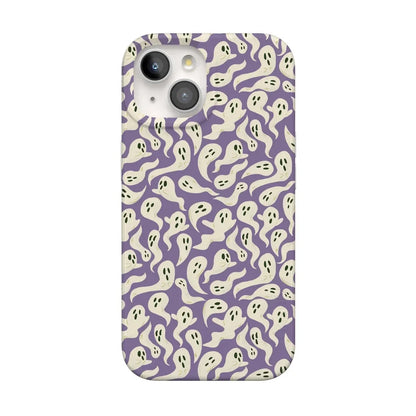 All Boo'd Up | Purple Ghost Case Phone Case get.casely Classic + MagSafe® iPhone 15 Plus