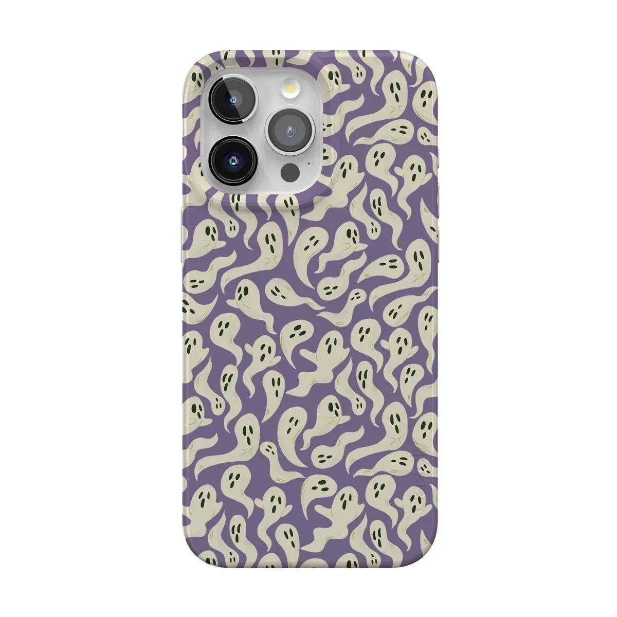 All Boo'd Up | Purple Ghost Case Phone Case get.casely Classic + MagSafe® iPhone 15 Pro Max