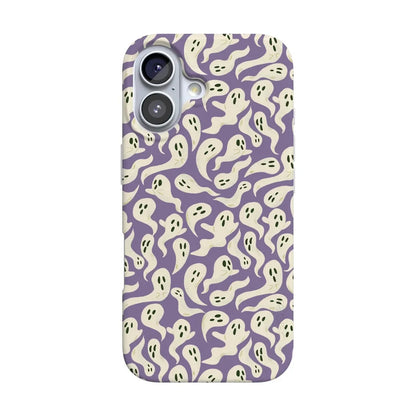 All Boo'd Up | Purple Ghost Case Phone Case get.casely Classic + MagSafe® iPhone 17