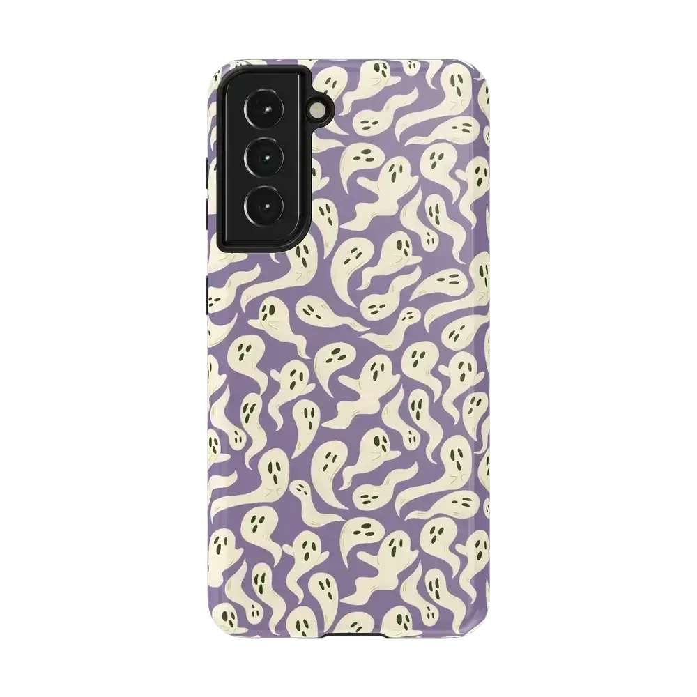 All Boo'd Up | Purple Ghost Case Phone Case get.casely Essential Galaxy S21