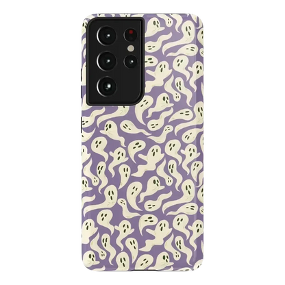All Boo'd Up | Purple Ghost Case Phone Case get.casely Essential Galaxy S21 Ultra