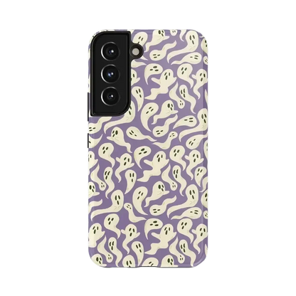 All Boo'd Up | Purple Ghost Case Phone Case get.casely Essential Galaxy S22