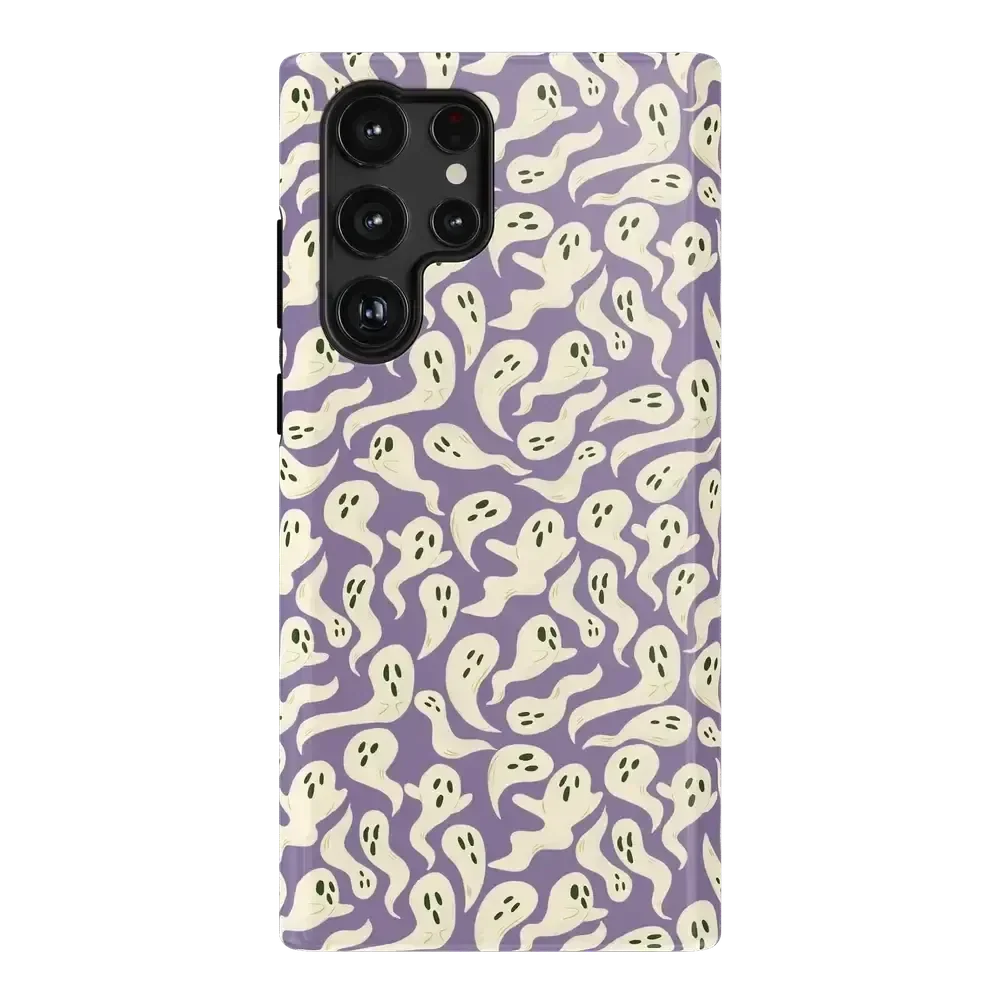 All Boo'd Up | Purple Ghost Case Phone Case get.casely Essential Galaxy S22 Ultra