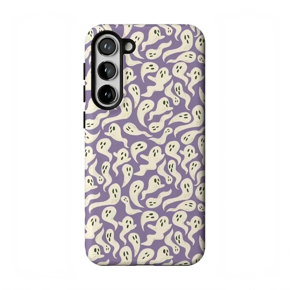 All Boo'd Up | Purple Ghost Case Phone Case get.casely Essential Galaxy S23 Plus