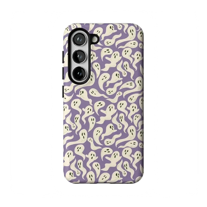 All Boo'd Up | Purple Ghost Case Phone Case get.casely Essential Galaxy S23