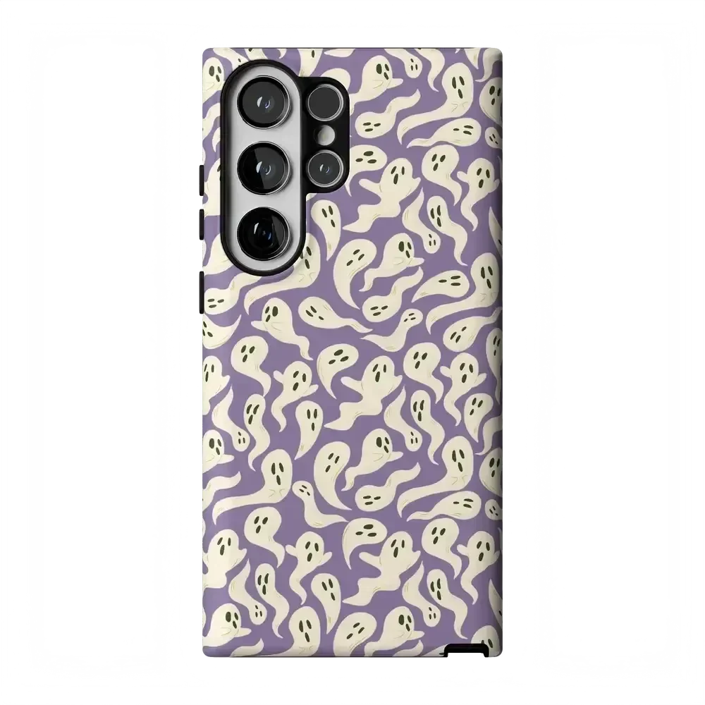 All Boo'd Up | Purple Ghost Case Phone Case get.casely Essential Galaxy S23 Ultra