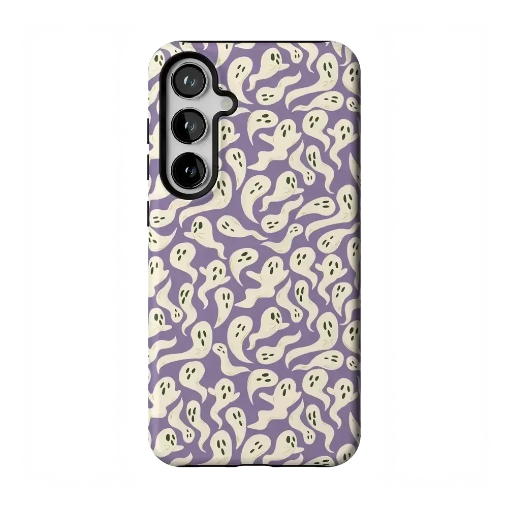 All Boo'd Up | Purple Ghost Case Phone Case get.casely Essential Galaxy S24 Plus
