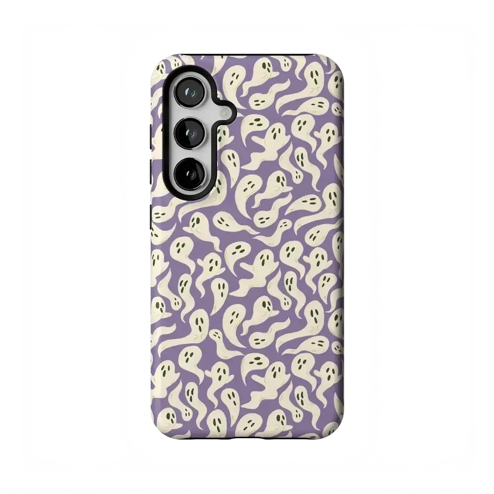 All Boo'd Up | Purple Ghost Case Phone Case get.casely Essential Galaxy S24