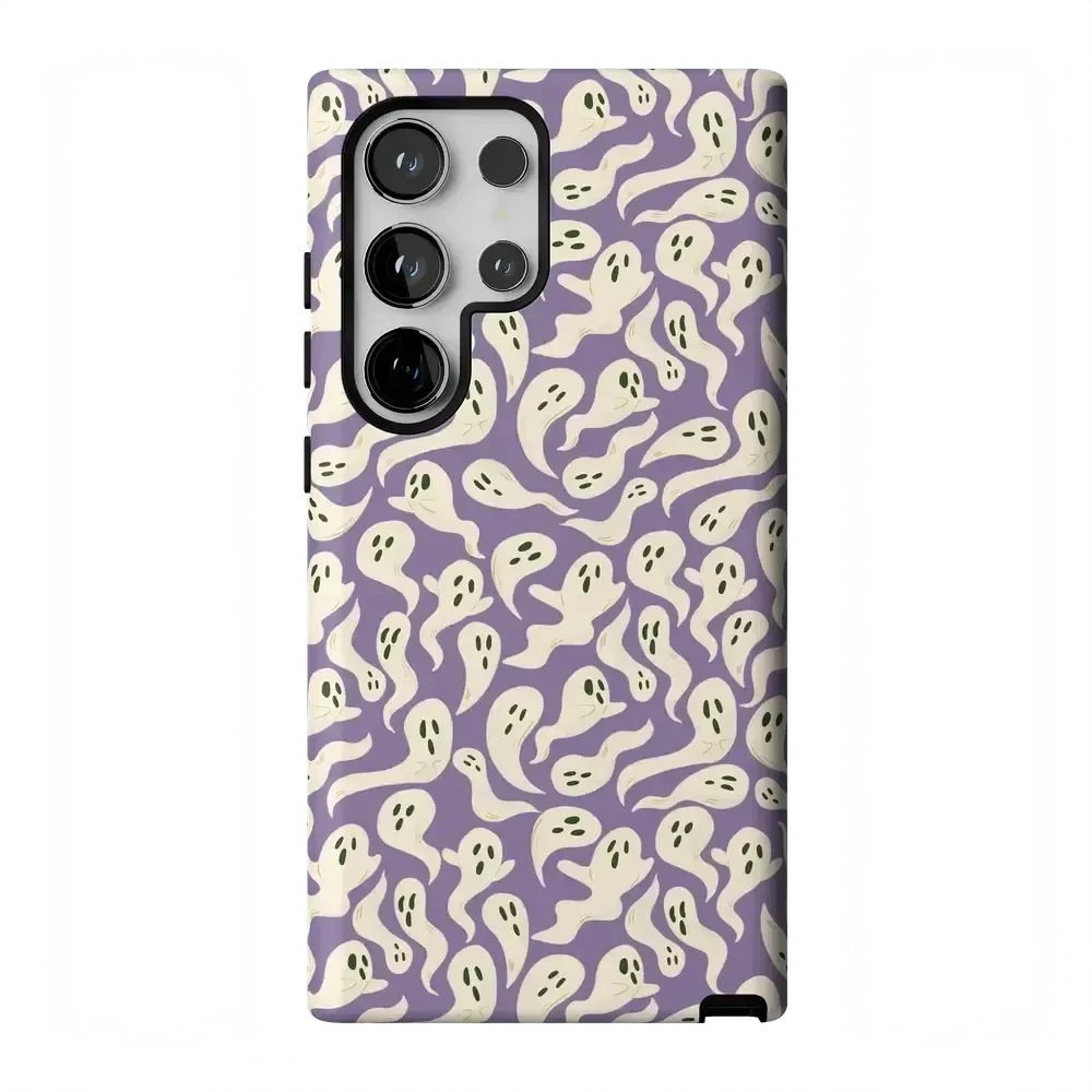 All Boo'd Up | Purple Ghost Case Phone Case get.casely Essential Galaxy S24 Ultra