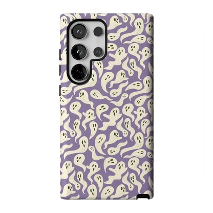 All Boo'd Up | Purple Ghost Case Phone Case get.casely Essential Galaxy S24 Ultra