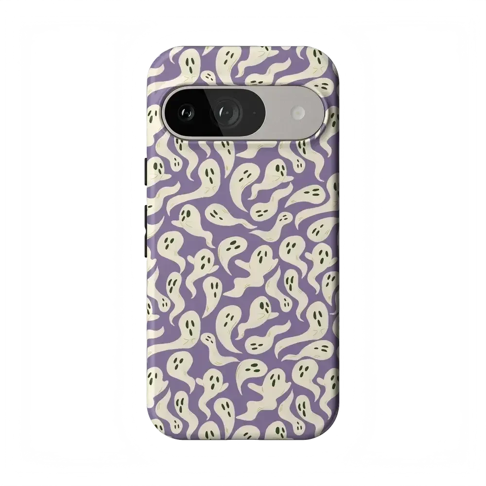 All Boo'd Up | Purple Ghost Case Phone Case get.casely Essential Google Pixel 9