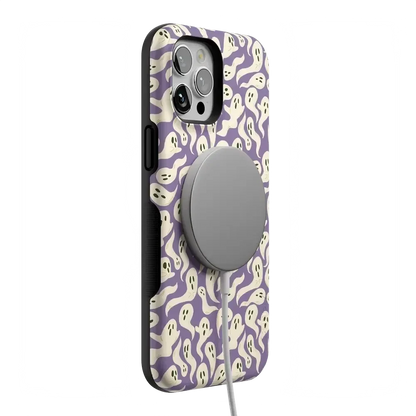 All Boo'd Up | Purple Ghost Case Phone Case get.casely