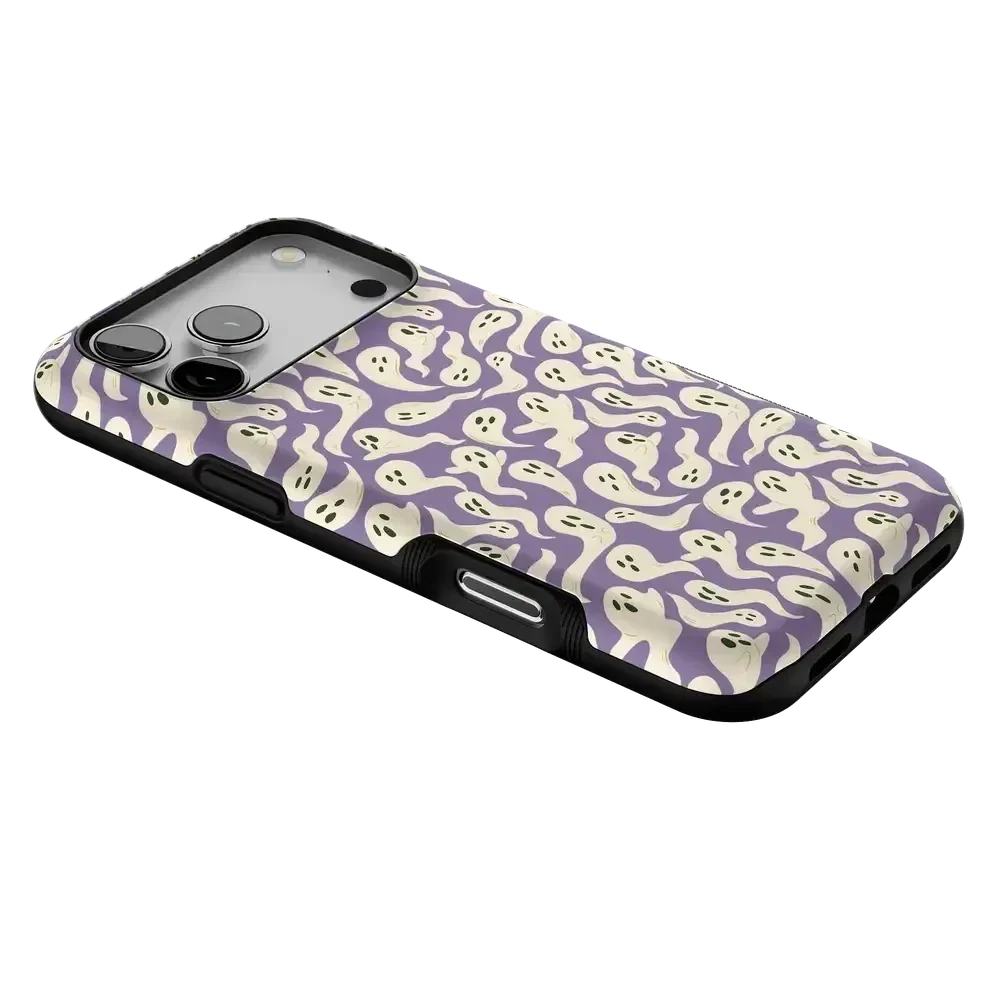 All Boo'd Up | Purple Ghost Case Phone Case get.casely