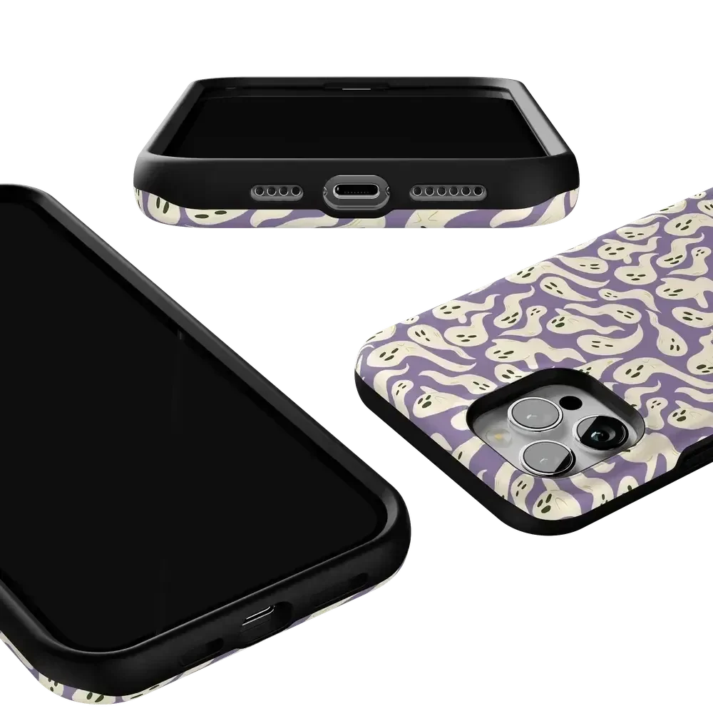 All Boo'd Up | Purple Ghost Case Phone Case get.casely