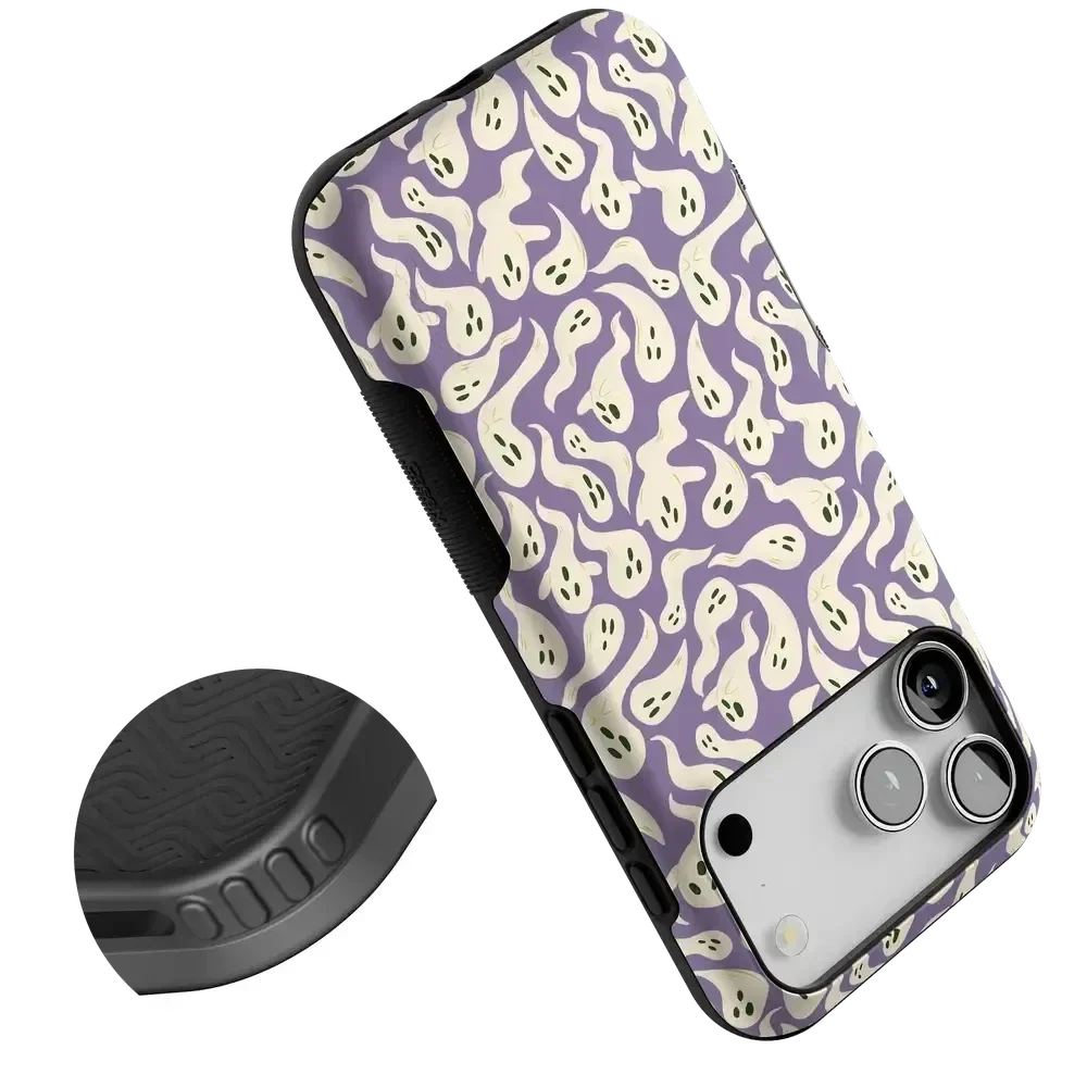 All Boo'd Up | Purple Ghost Case Phone Case get.casely