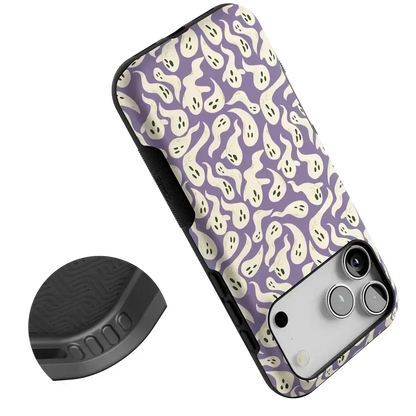 All Boo'd Up | Purple Ghost Case Phone Case get.casely