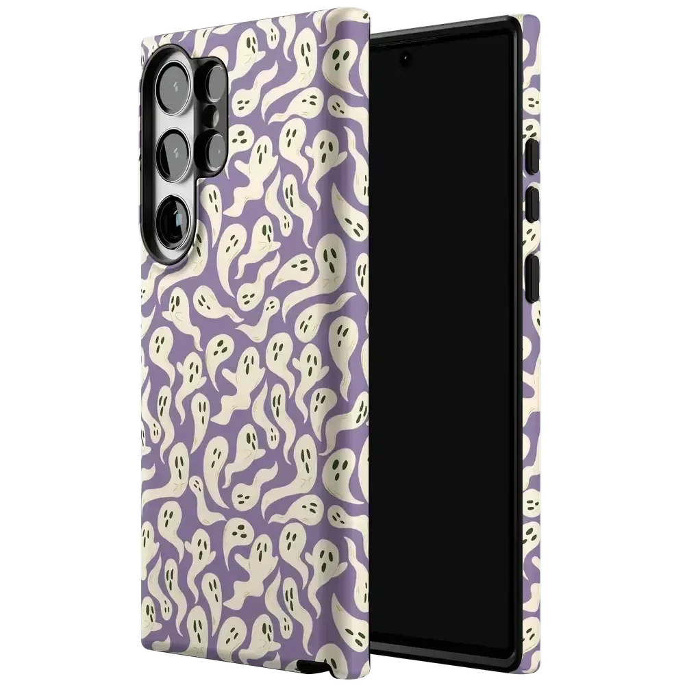 All Boo'd Up | Purple Ghost Case Phone Case get.casely