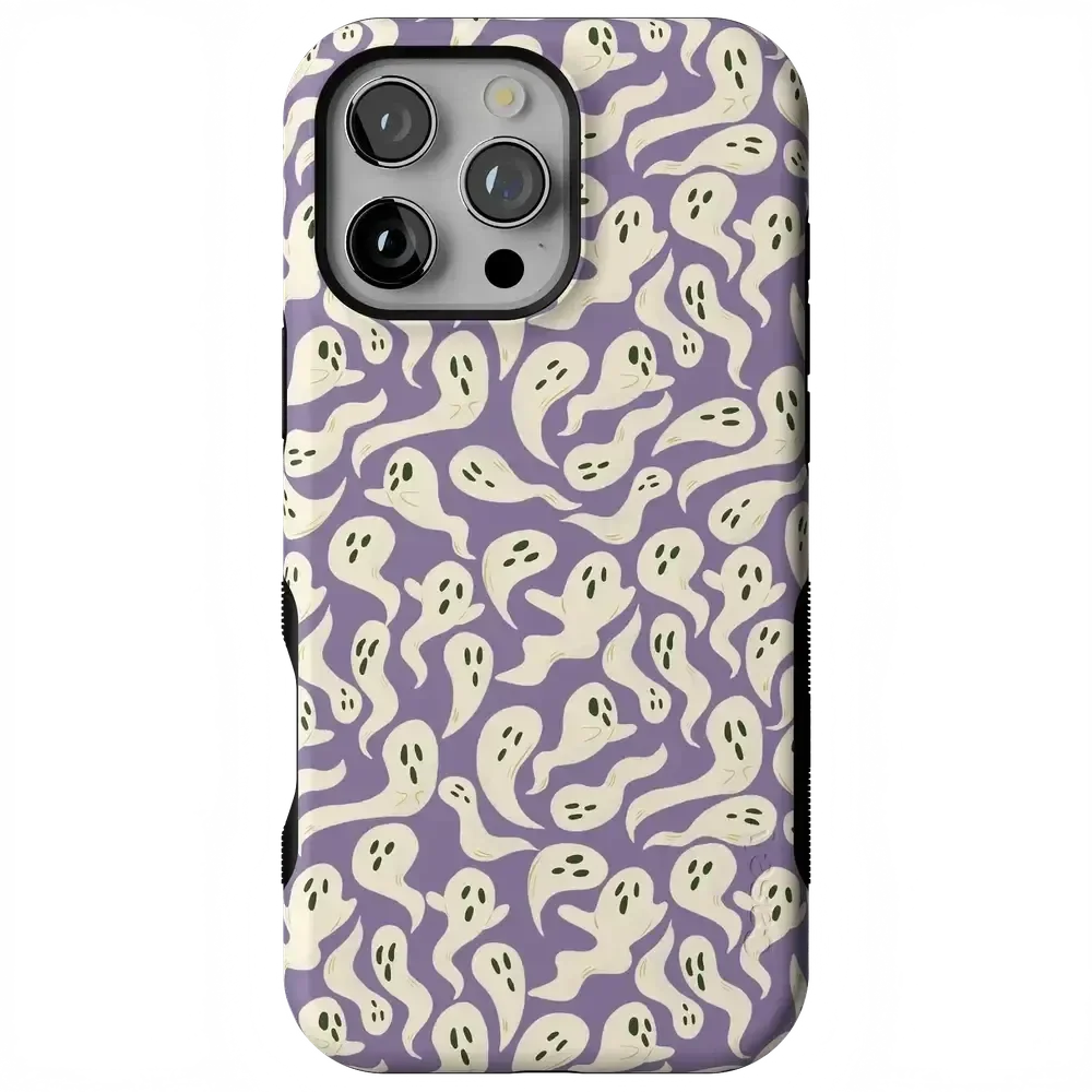 All Boo'd Up | Purple Ghost Case Phone Case get.casely