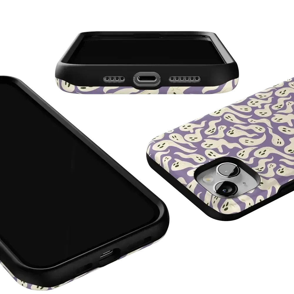 All Boo'd Up | Purple Ghost Case Phone Case get.casely