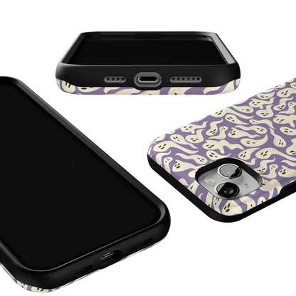 All Boo'd Up | Purple Ghost Case Phone Case get.casely
