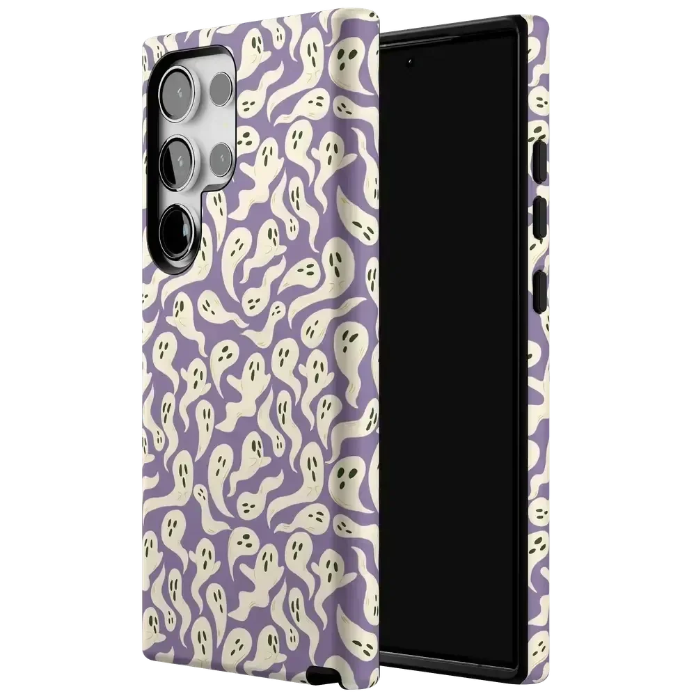 All Boo'd Up | Purple Ghost Case Phone Case get.casely