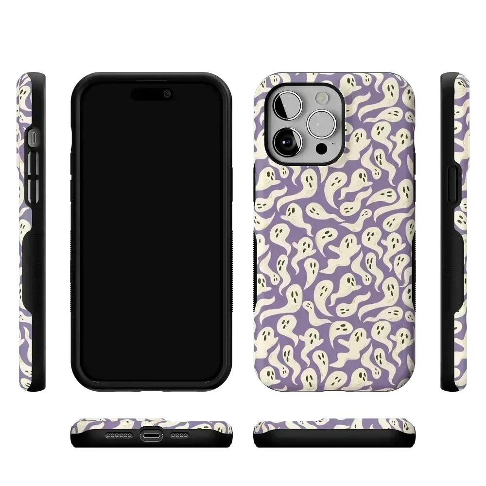 All Boo'd Up | Purple Ghost Case Phone Case get.casely