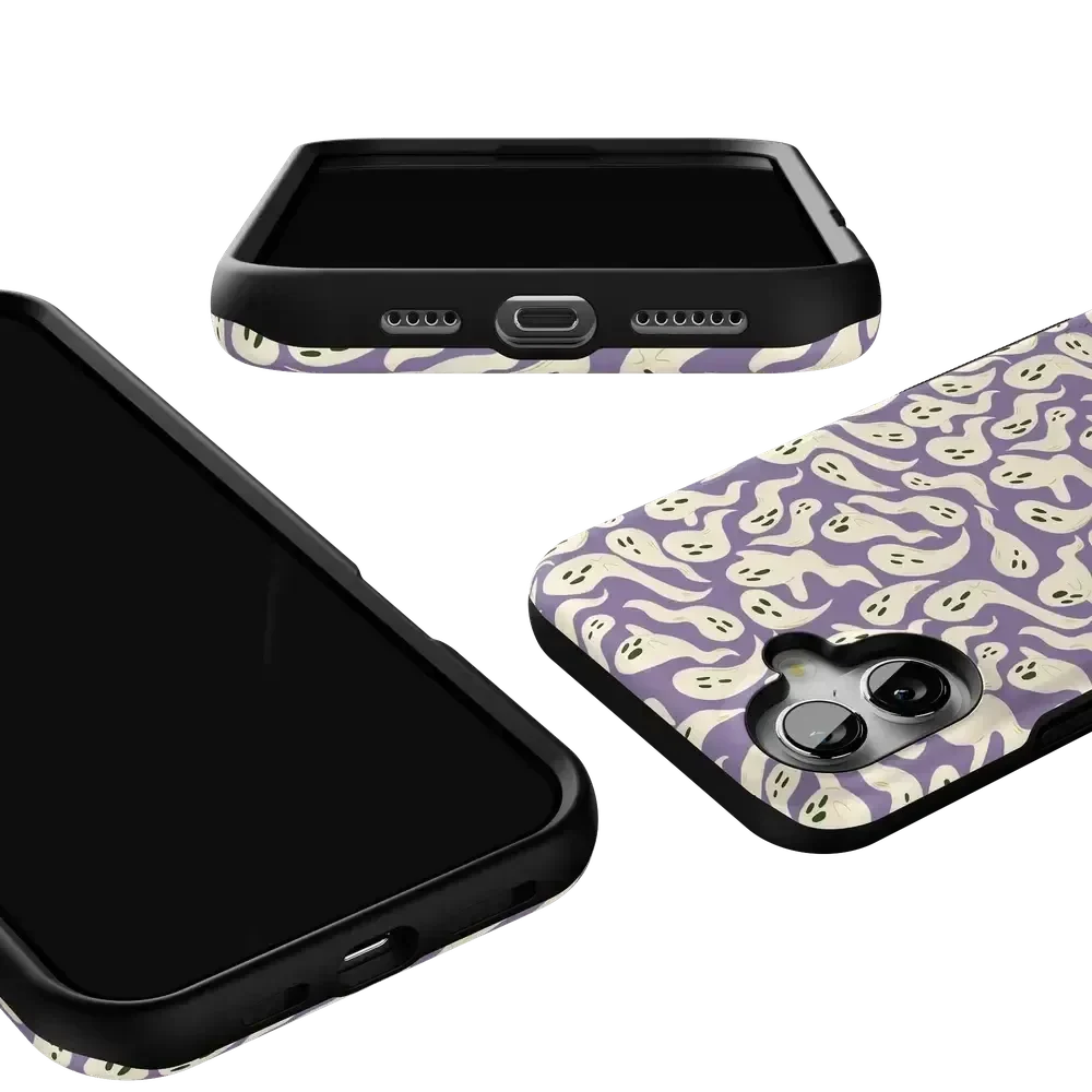 All Boo'd Up | Purple Ghost Case Phone Case get.casely