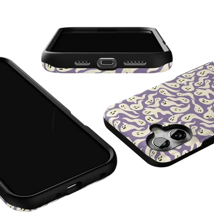 All Boo'd Up | Purple Ghost Case Phone Case get.casely
