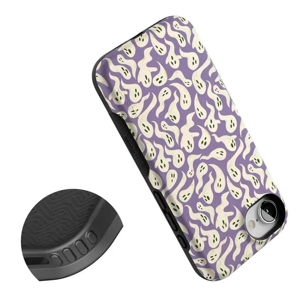 All Boo'd Up | Purple Ghost Case Phone Case get.casely