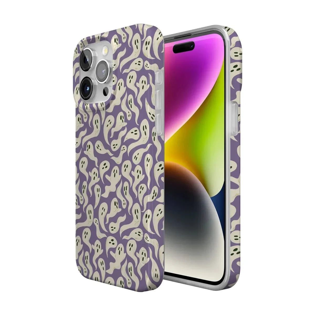 All Boo'd Up | Purple Ghost Case Phone Case get.casely