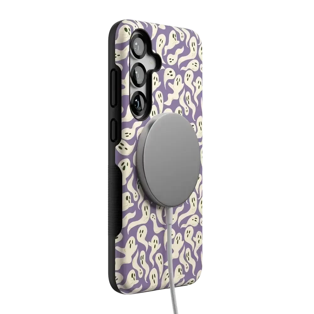 All Boo'd Up | Purple Ghost Case Phone Case get.casely