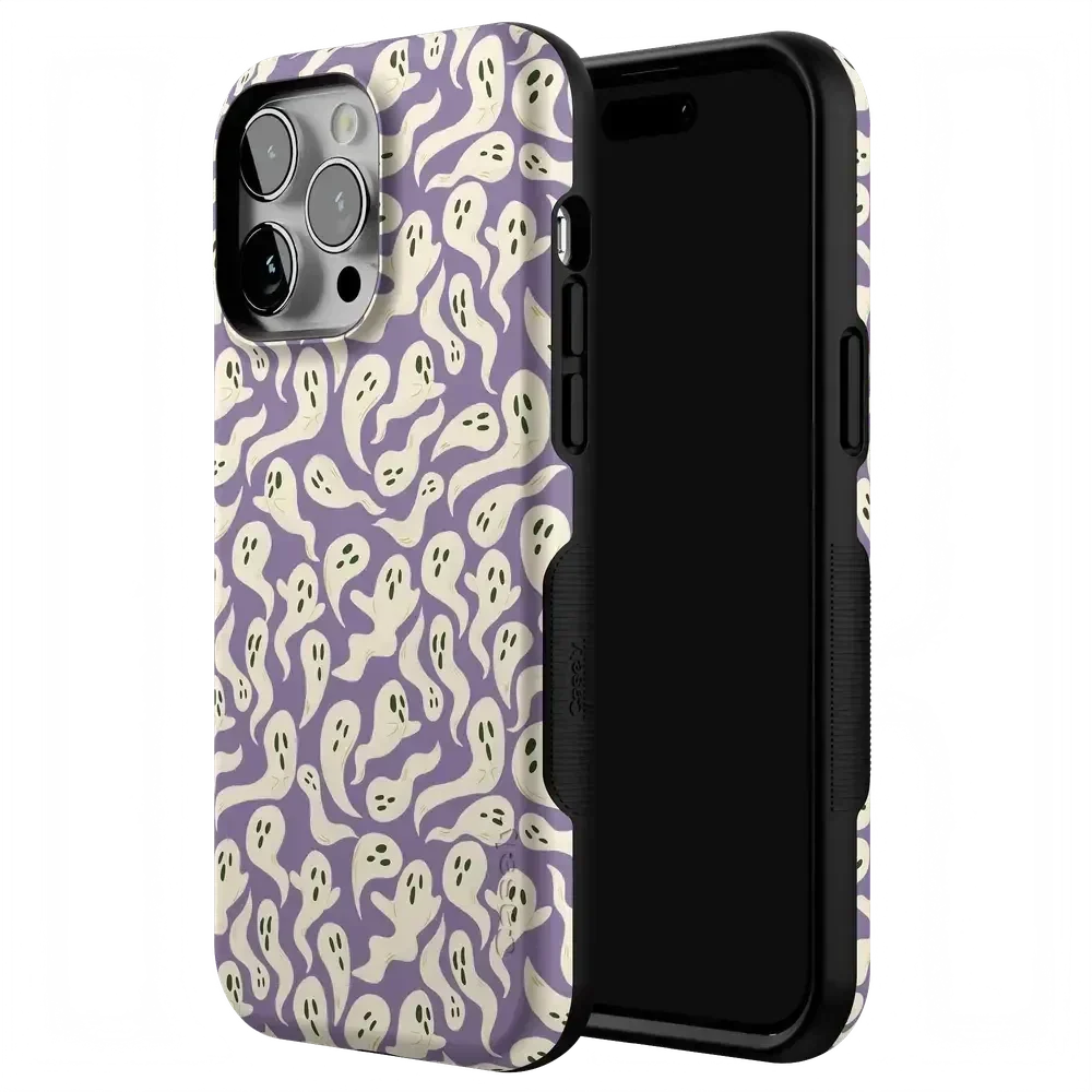 All Boo'd Up | Purple Ghost Case Phone Case get.casely