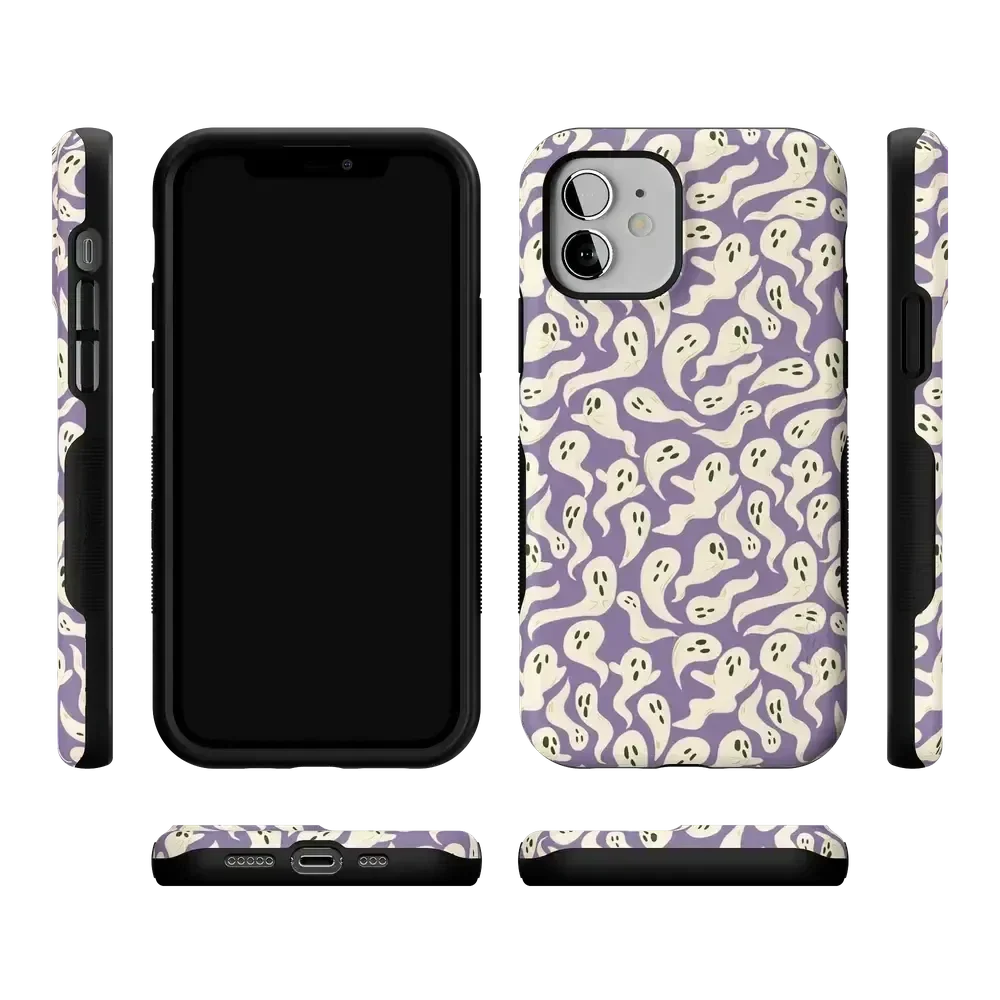 All Boo'd Up | Purple Ghost Case Phone Case get.casely