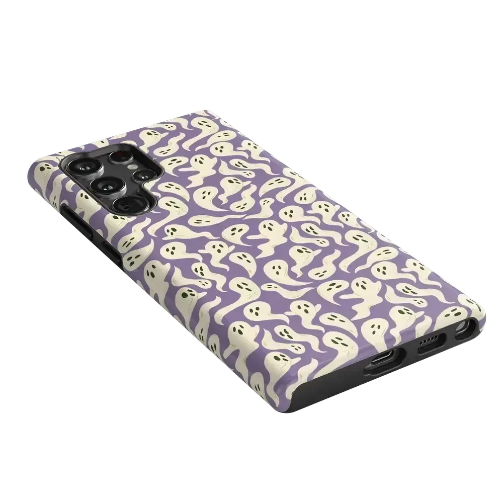 All Boo'd Up | Purple Ghost Case Phone Case get.casely