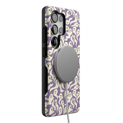 All Boo'd Up | Purple Ghost Case Phone Case get.casely