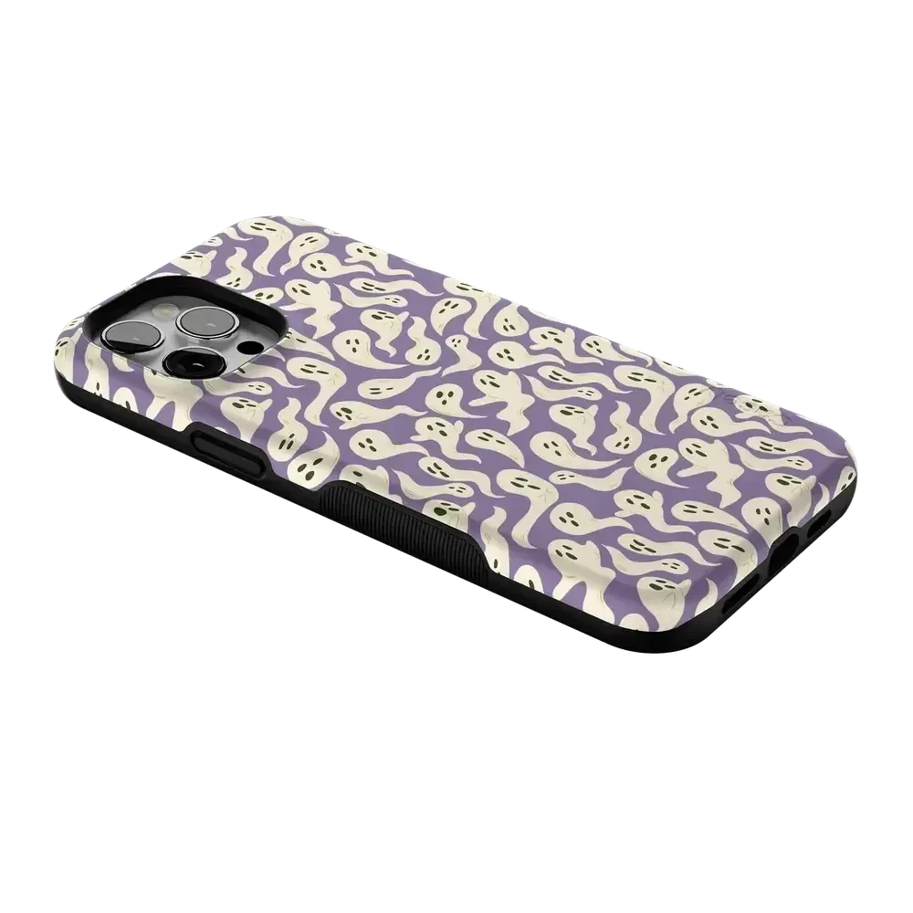 All Boo'd Up | Purple Ghost Case Phone Case get.casely