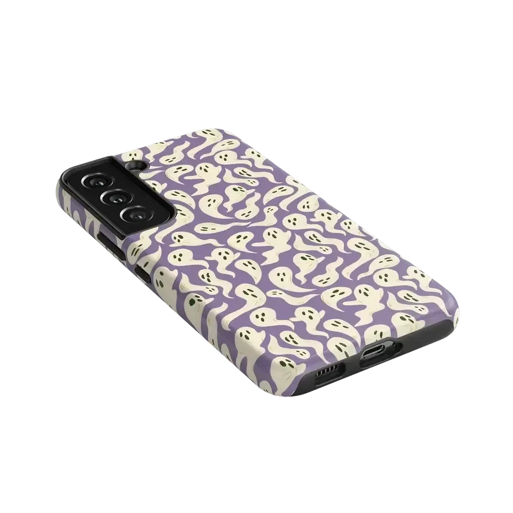 All Boo'd Up | Purple Ghost Case Phone Case get.casely