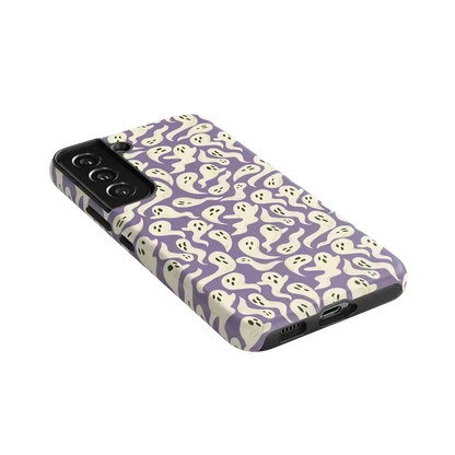 All Boo'd Up | Purple Ghost Case Phone Case get.casely