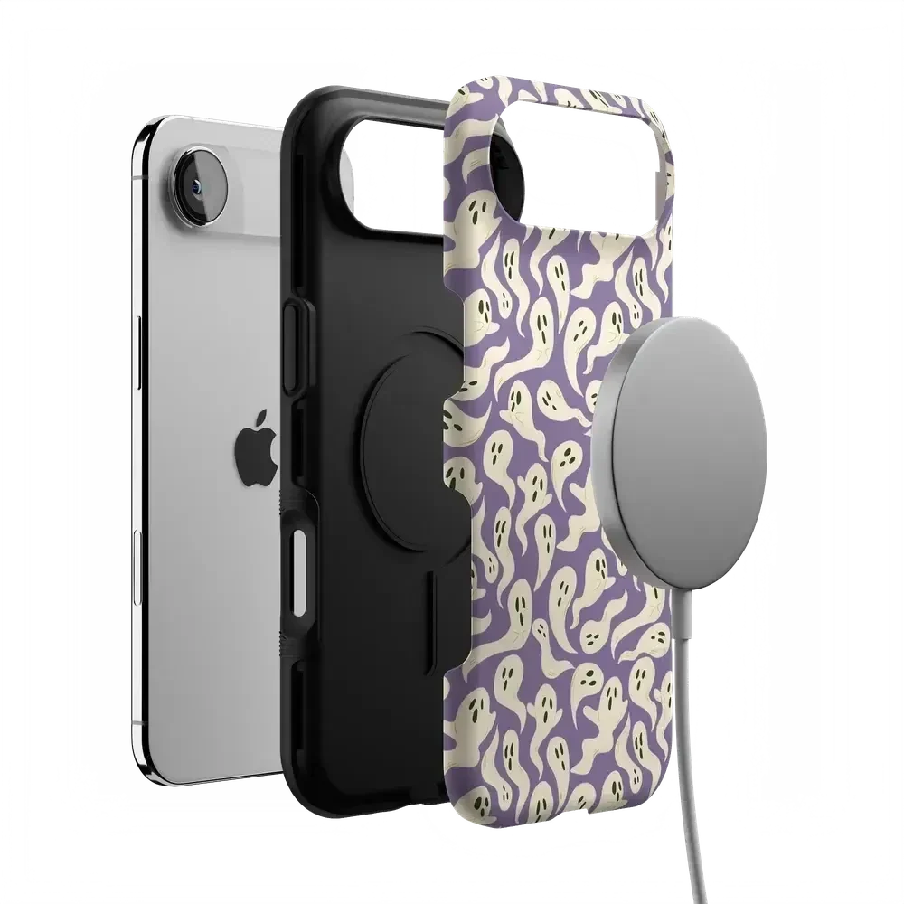 All Boo'd Up | Purple Ghost Case Phone Case get.casely