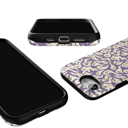 All Boo'd Up | Purple Ghost Case Phone Case get.casely
