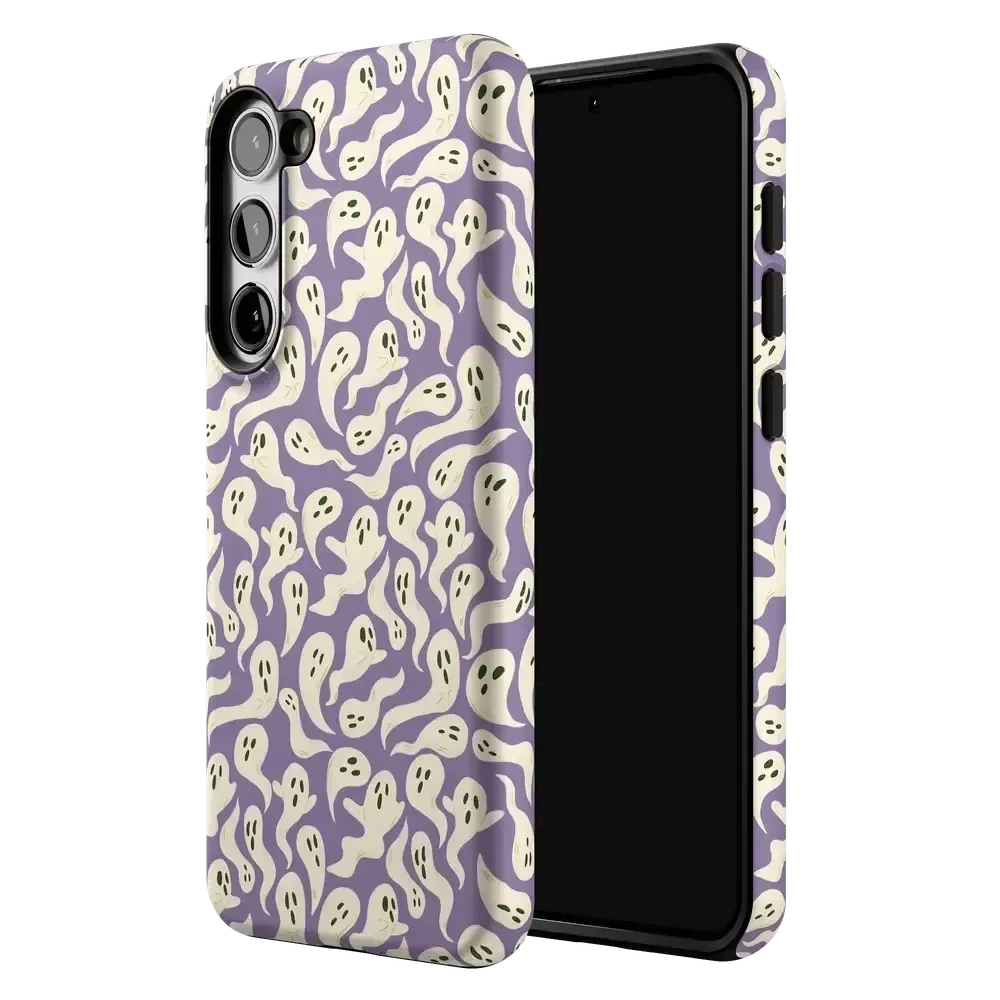 All Boo'd Up | Purple Ghost Case Phone Case get.casely