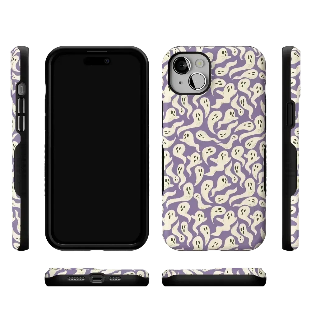 All Boo'd Up | Purple Ghost Case Phone Case get.casely